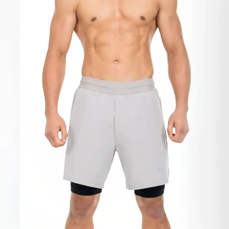 ONE Elite 2 in 1 training Shorts Grey
