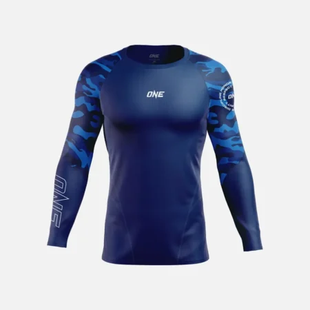 ONE Elite Pro Rash Guard- Navy Camo