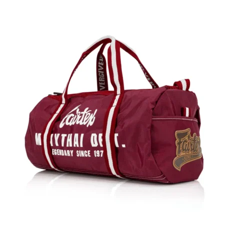 Fairtex BAG9 Retro Style Gym Bag-Maroon