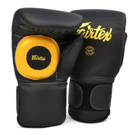 Fairtex BGV13 Coach Sparring Gloves Black Gold