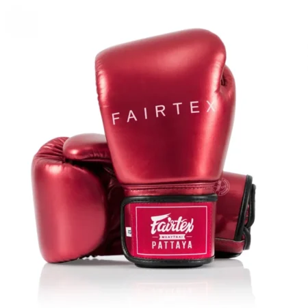Fairtex BGV22 Metallic Red Muay Thai Gloves