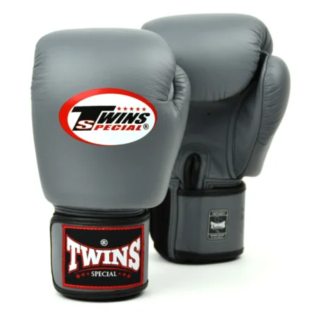 Twins BGVL3 Grey Velcro Muay Thai Gloves