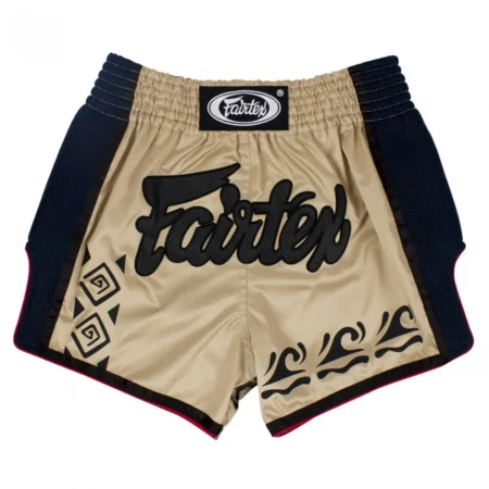 Fairtex BS1713 Khaki Slim Cut Muay Thai Shorts