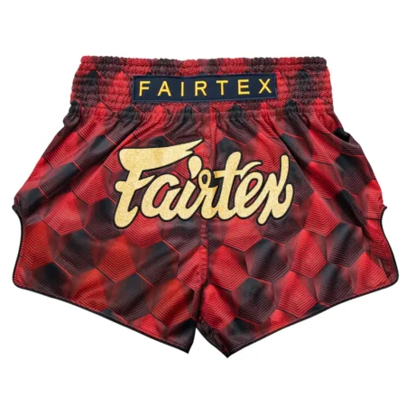 Fairtex BS1919 Rodtang Muay Thai Shorts Red