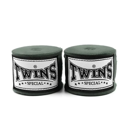 Twins CH5 5m Premium Elastic Handwraps Olive