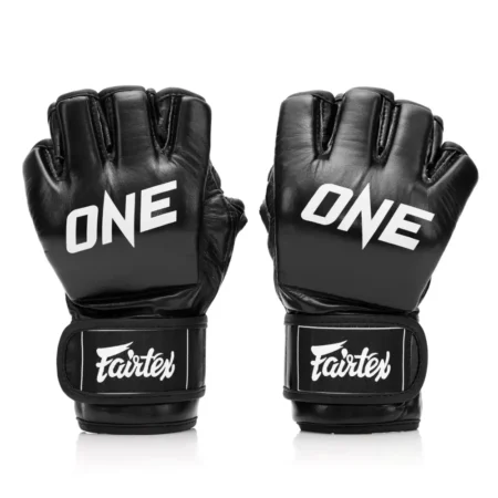 Fairtex FGV12 Fairtex X ONE Championship Black MMA Gloves