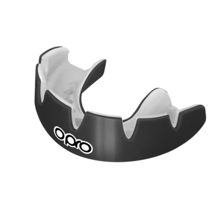 Opro Instant Custom Fit Braces Black Mouthguard