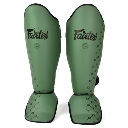 Fairtex SP5 Olive Green Shin Guards