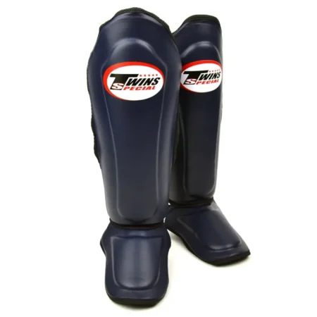 Twins SGL10 Navy Double Padded Shin Guards